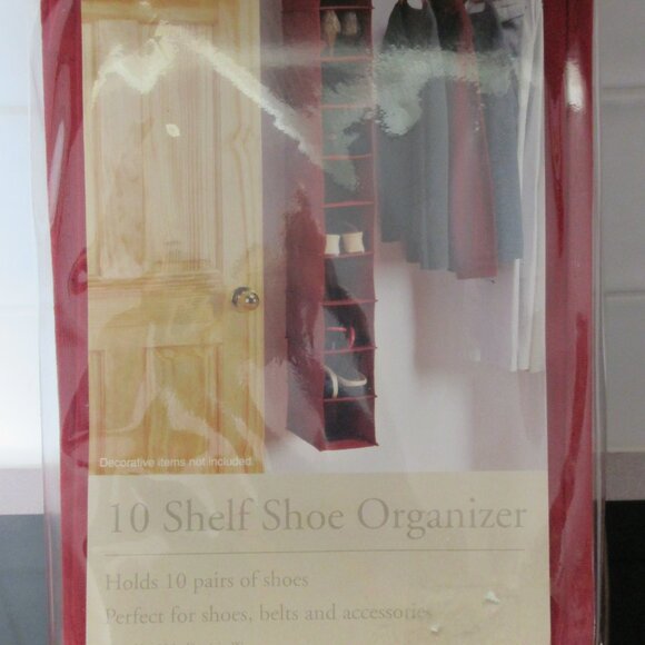 New Home-Trends 10-Shelf Shoe Organizer in Factory Package - Picture 3 of 3